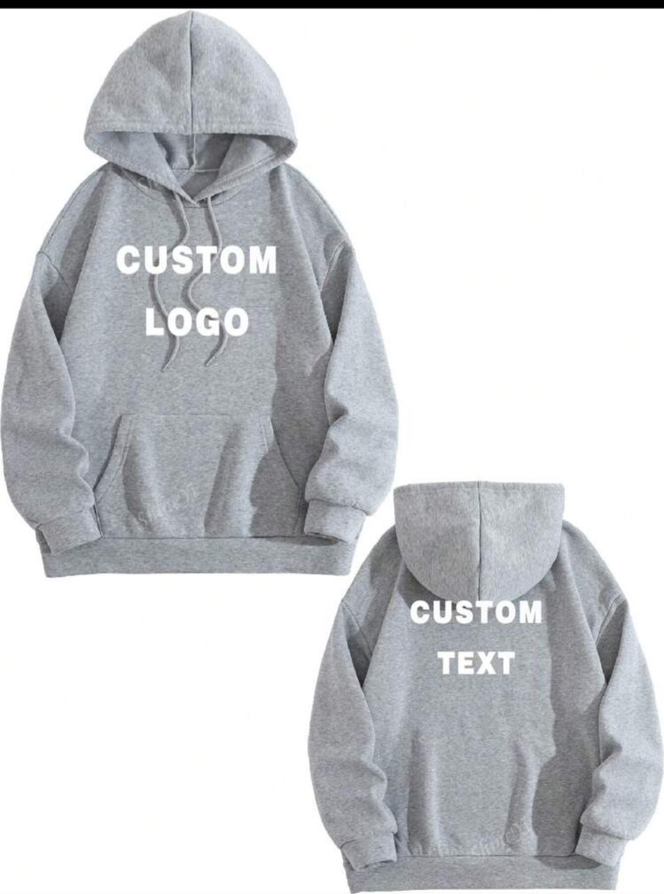 Customizable Christmas Slogan Hoodie