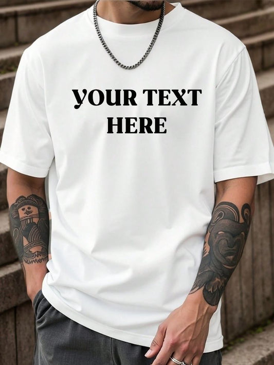 Personalized Custom Men's  T-Shirt