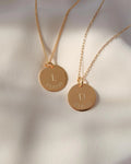 Personalized His & Hers Initial Necklace Set. Two Hearts. One Story. ❤️